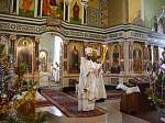 Архиерейское богослужение в Свято-Троицком храме Кантемировки
