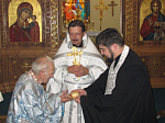 Старейшему алтарнику Казанского храма г.Павловска М.Н.Никитенко исполнился 91 год!
