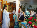 Соборное богослужение в Покровском храме с. Лозовое