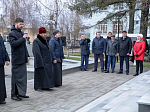 Духовенство Россошанского церковного округа приняло участие в митинге посвященном Дню неизвестного солдата