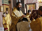 Преосвященнейший епископ Андрей совершил Божественную литургию в Свято-Ильинском кафедральном соборе