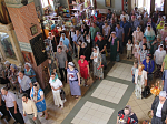 Воскресное богослужение в Ильинском соборе