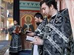 Преосвященнейший епископ Дионисий совершил в Ильинском кафедральном соборе первую в этом году Литургию Преждеосвященных Даров