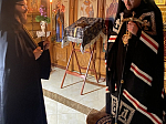 В Воскресенском Белогорском мужском монастыре состоялся монашеский постриг над клириком Россошанской епархии иеродиаконом Сергием (Касьяновым)