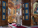 Митрополит Воронежский и Лискинский Сергий возглавил воскресное богослужение в Благовещенском кафедральном соборе