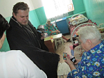 Священнослужители посетили Дом для престарелых и инвалидов в Россоши