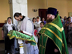 В Верхнем Мамоне праздник в честь святых Петра и Февронии Муромских начался с молебна