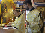 Праздничные богослужения в день Обрезания Господня в Свято-Ильинском кафедральном соборе г. Россошь