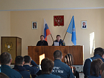 Встреча священника с личным составом ПСЧ №25 по охране Россошанского района