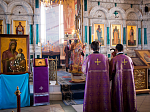 В Неделю 1-ю по Великого поста Глава Россошанской епархии совершил богослужение в Свято-Ильинском кафедральном соборе