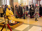 Архиерейское воскресное богослужение в Свято-Ильинском кафедральном соборе