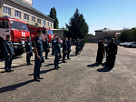 В Павловской ПЧ - 48 МЧС России совершили молебен для сотрудников