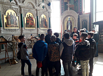 Юные хоккеисты поклонились святыням Свято-Ильинского собора