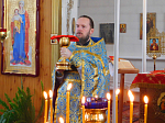 Праздничная литургия и освящение свечей в храме Архистратига Божия Михаила с. Нижний Мамон