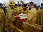 Епископ Россошанский и Острогожский Дионисий посетил Каменское благочиние