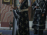 В Ильинском кафедральном соборе была отслужена последняя Литургия Преждеосвященных Даров