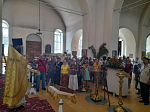 В Свято-Митрофановском храме молитвенно встретили память Царственных страстотерпцев