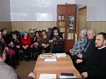 Встреча священника с подопечными Россошанского отделения Всероссийского общества слепых