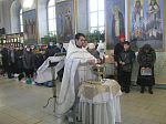 В храме святого мученика Иоанна Воина молитвенно встретили праздник Крещения Господня