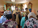 Настоятель Успенского храма села Трехстенки посетил село Коденцово