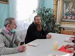 Благочинный встретился с инициативной группой прихожан Успенского храма села Дегтярное