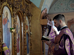 В Неделю 2-ю Великого поста Преосвященнейший епископ Дионисий совершил Литургию в Покровском храме г. Павловск