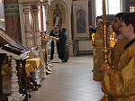 В Неделю мясопустную, о Страшном суде, епископ Россошанский и Острогожский Андрей совершил Божественную литургию