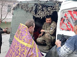 Прихожане Михайло-Архангельского храма передали гуманитарную помощь военным 