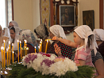 Архипастырское богослужение в Кантемировском благочинии