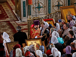 Воскресное богослужение в Ильинском кафедральном соборе
