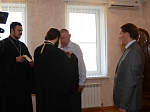 Губернатор Воронежской области посетил Храмовый комплекс Россоши