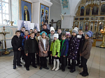 Экскурсия школьников из Радченского в Богучарский храм