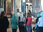 В Вознесенском храме города Калач прошла встреча с девочками, состоящими на учете в отделении ОМВД