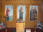 Молебен в часовне прпп. Кирилла и Марии, родителей прп. Сергия Радонежского