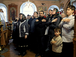 В Неделю 2-ю Великого поста Преосвященнейший епископ Дионисий совершил Литургию в Покровском храме г. Павловск