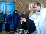 Водосвятные молебны в сёлах Богучарского благочиния