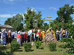 В день памяти всех святых земле Российской просиявших епископ Россошанский и Острогожский Андрей возглавил Крестный ход в г. Россошь