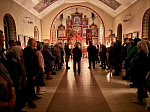 В Богучарском благочинии молитвенно встретили Светлое Христово Воскресение