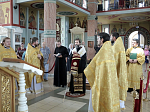 Архипастырь совершил Божественную литургию в день памяти Крестителя Руси