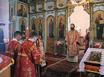 В среду Светлой седмицы Преосвященнейший епископ Андрей совершил Божественную литургию в храме вмч. Дмитрия Солунского