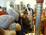 Учащиеся Каменской СОШ посетили Казанский храм