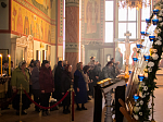 Архиерейское вечернее богослужение в Свято-Ильинском кафедральном соборе г. Россошь