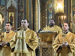 Глава Воронежской митрополии совершил диаконскую хиротонию за воскресным богослужением в Благовещенском кафедральном соборе