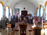 Молебен перед началом учебного года в Покровском храме с. Осиковка