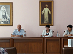В Россошанском епархиальном управлении состоялся круглый стол, посвящённый Всероссийскому дню трезвости