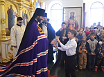 Рождественское архиерейское богослужение в Острогожске