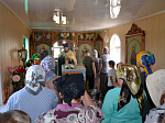 Настоятель Успенского храма села Трехстенки посетил село Коденцово