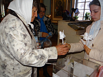 Завершение акции «Белый цветок» в селе Терновое