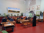 В Татьянин день настоятель Покровского храма встретился со студентами сельскохозяйственного техникума
