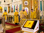 Архиерейское воскресное богослужение в Свято-Ильинском кафедральном соборе